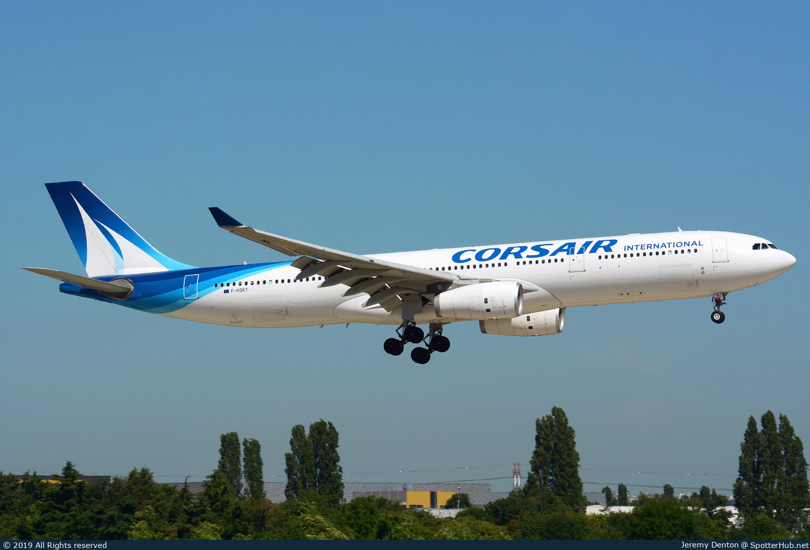 Photo of F-HSKY - Airbus A330-343 operated by Corsair