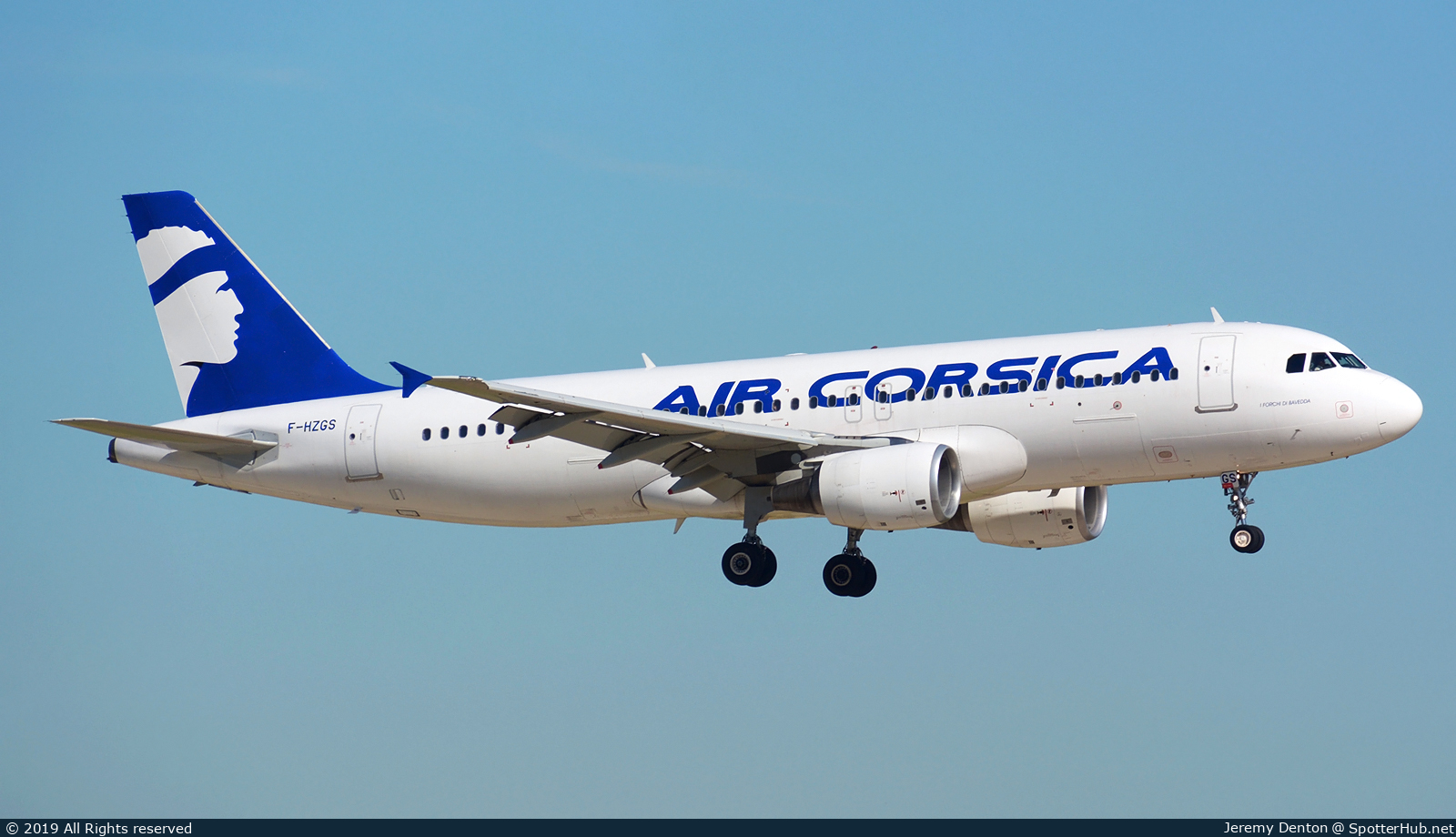 Photo of F-HZGS - Airbus A320-214 operated by Air Corsica