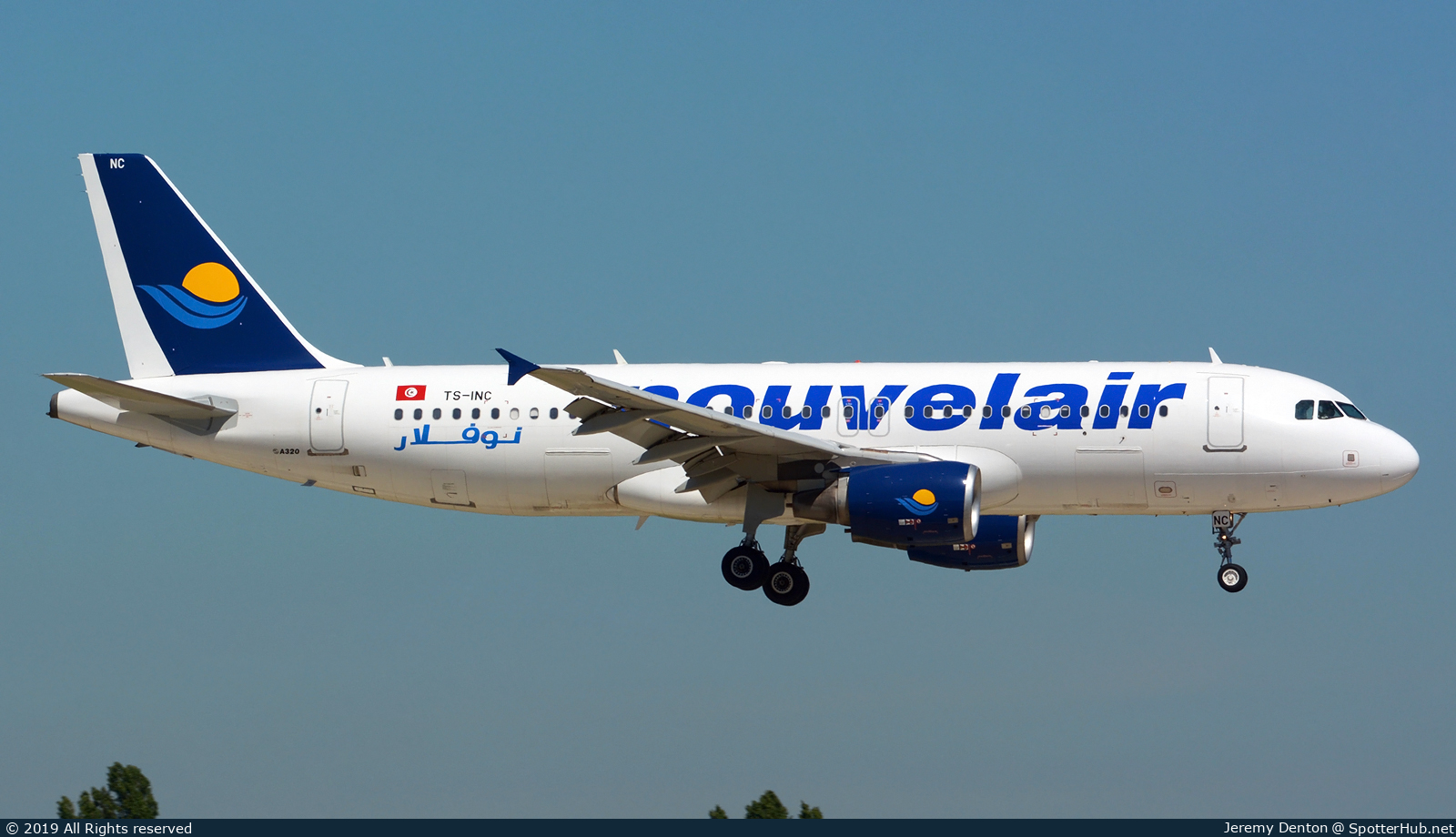 Photo of TS-INC - Airbus A320-214 operated by Nouvelair