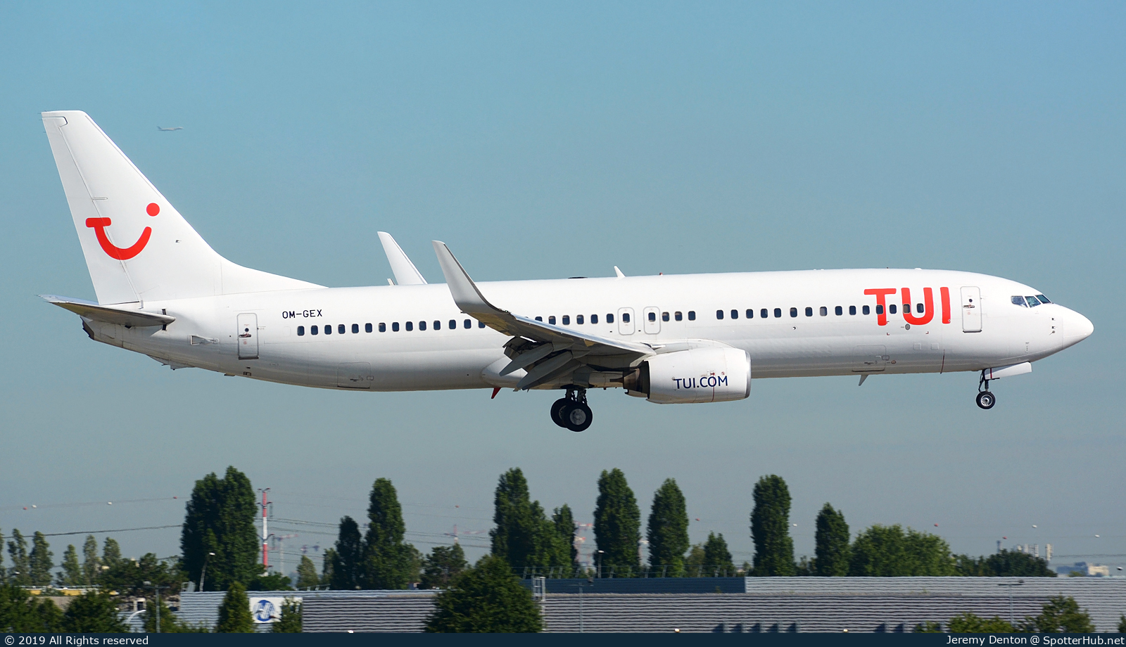 Photo of OM-GEX - Boeing 737-8AS operated by TUI Airlines Belgium (opb AirExplore)
