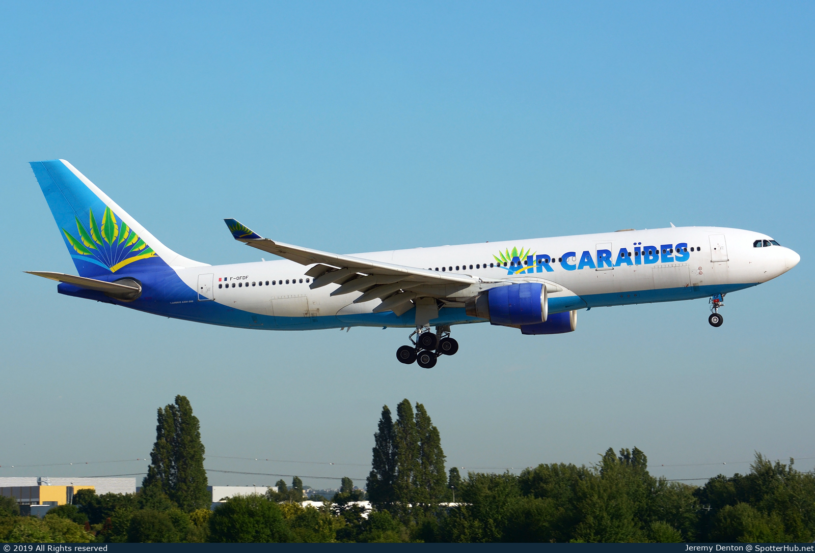 Photo of F-OFDF - Airbus A330-223 operated by Air Caraïbes