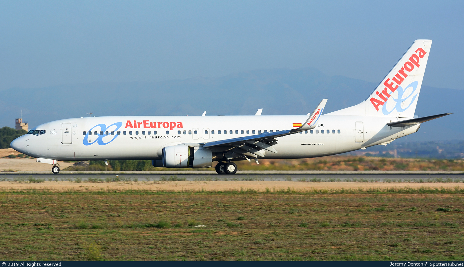 Photo of EC-IDA - Boeing 737-86Q operated by Air Europa