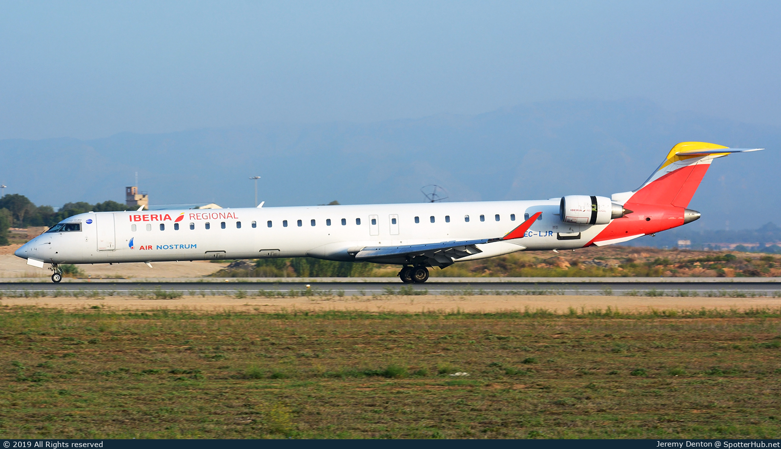 Photo of EC-LJR - Bombardier CRJ-1000 operated by Iberia Regional (opb Air Nostrum)