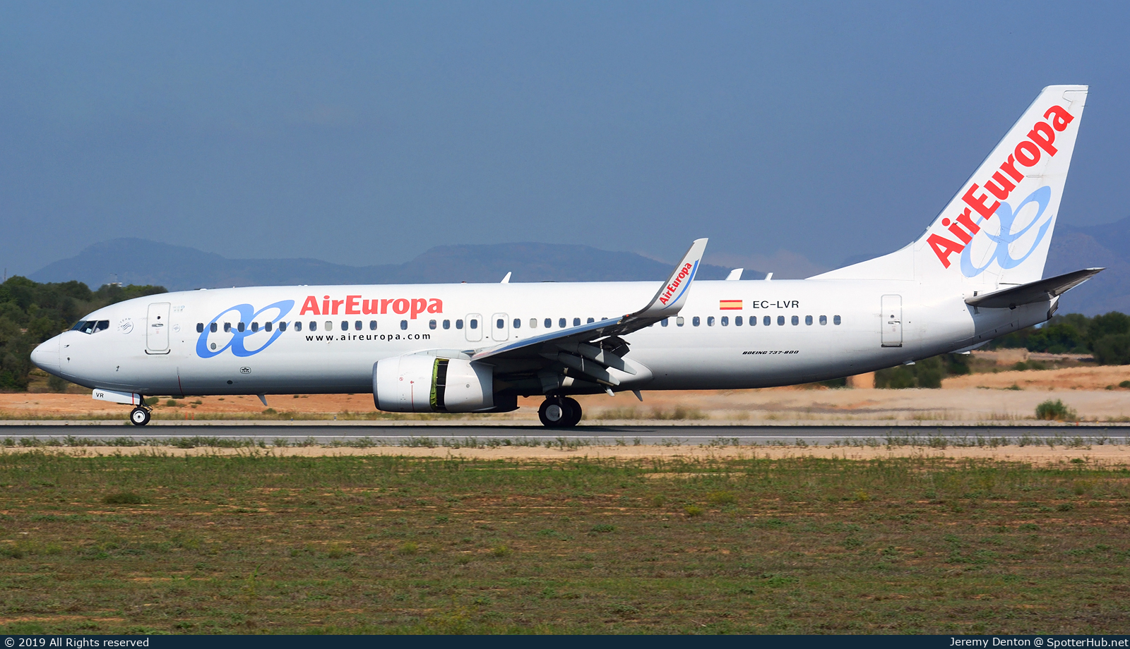 Photo of EC-LVR - Boeing 737-85P operated by Air Europa