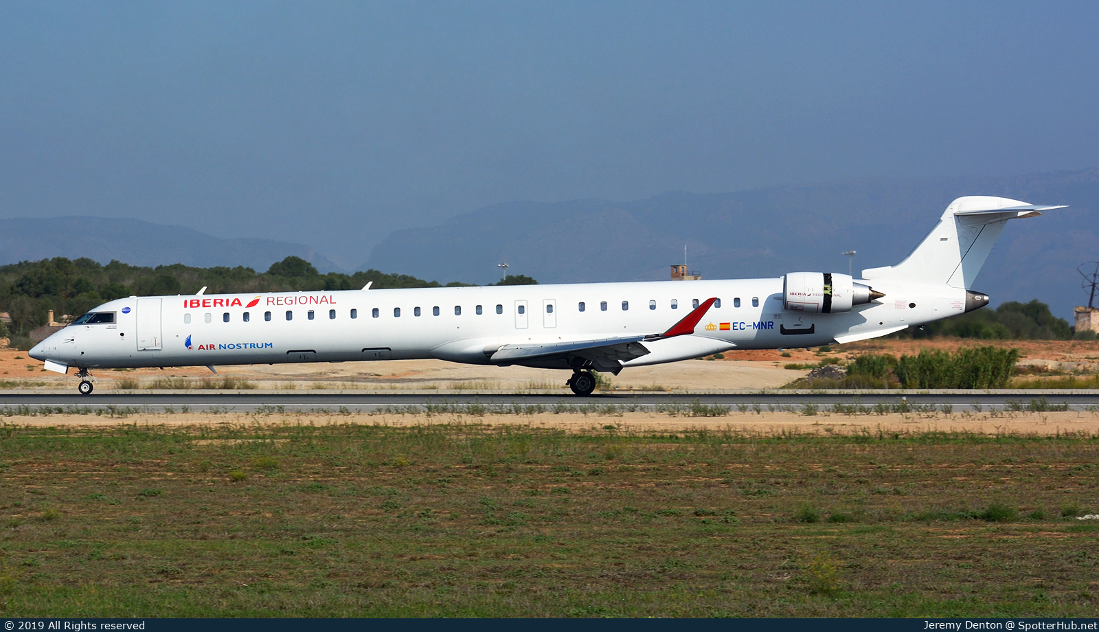 Photo of EC-MNR - Bombardier CRJ-1000 operated by Iberia Regional (opb Air Nostrum)