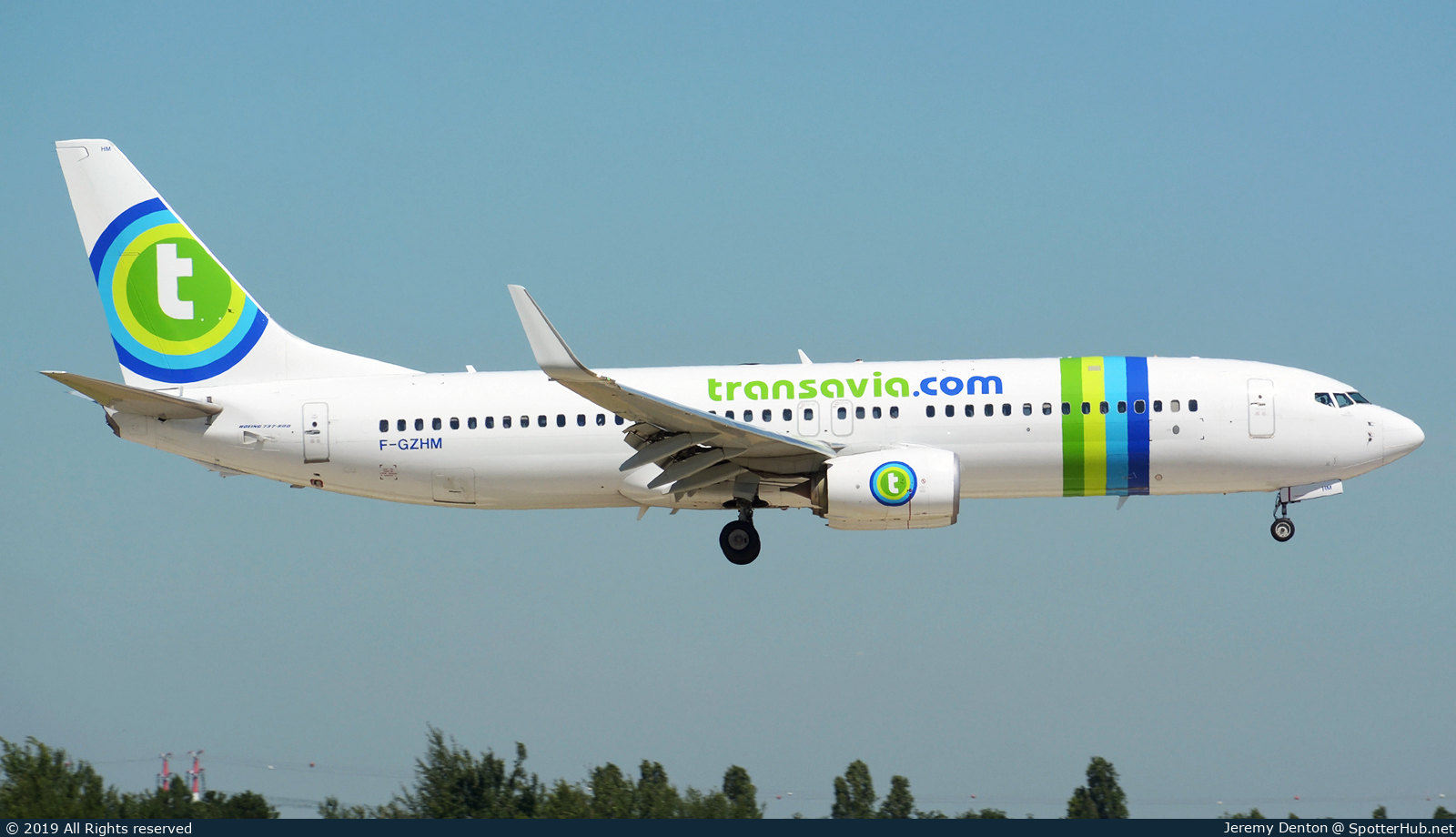 Photo of F-GZHM - Boeing 737-8K2 operated by Transavia France