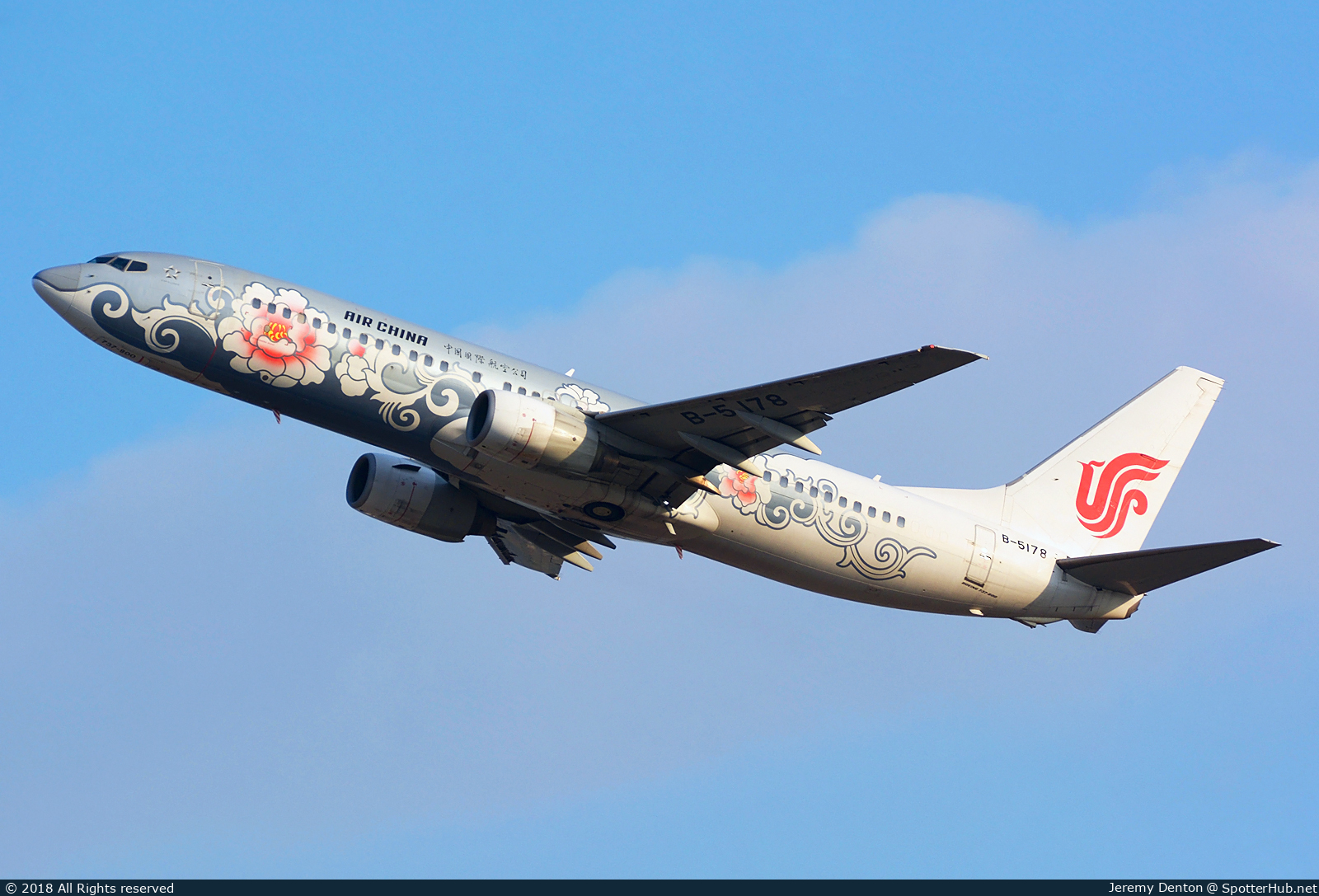 Photo of B-5178 - Boeing 737-86N operated by Air China