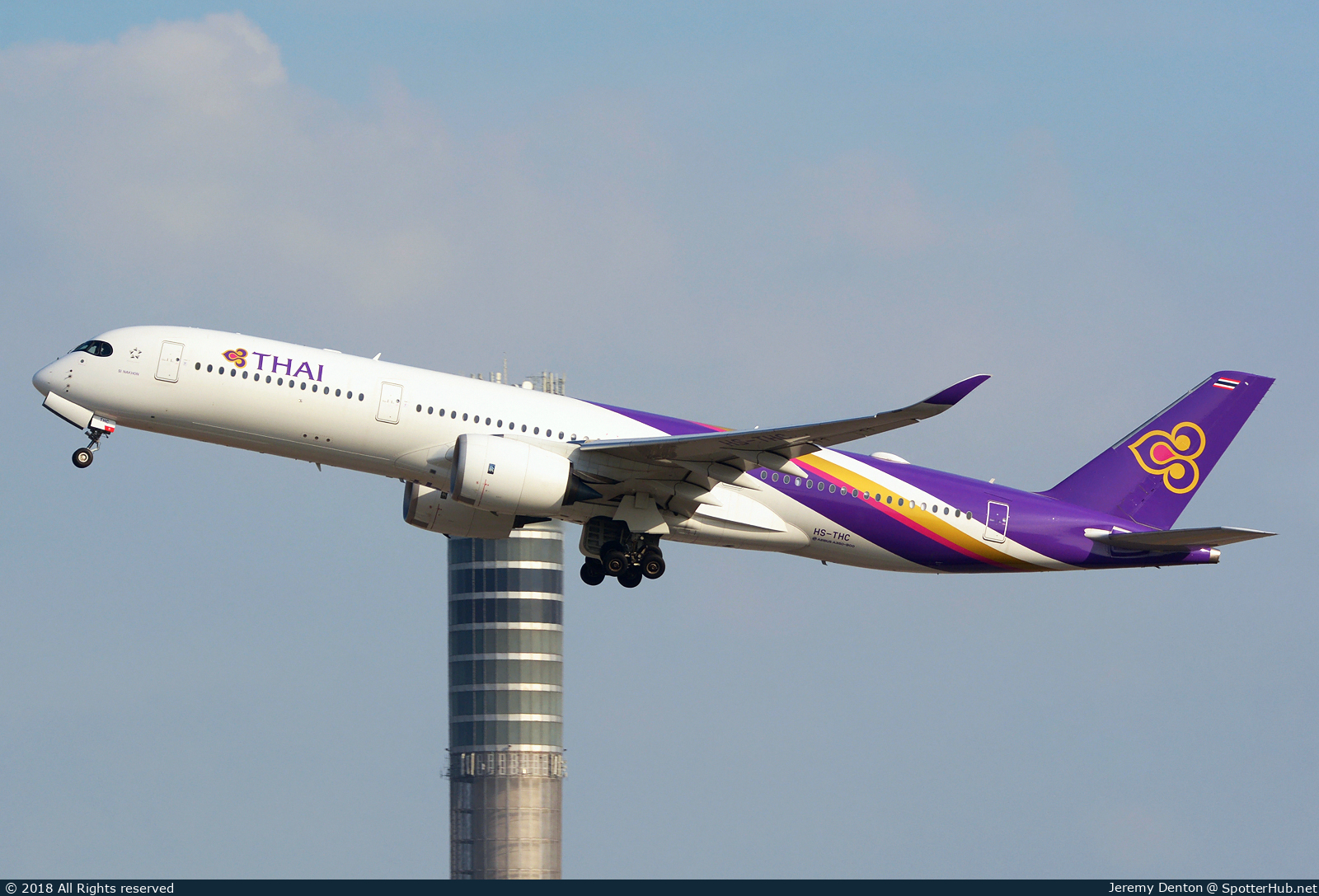 Photo of HS-THC - Airbus A350-941 operated by Thai Airways International