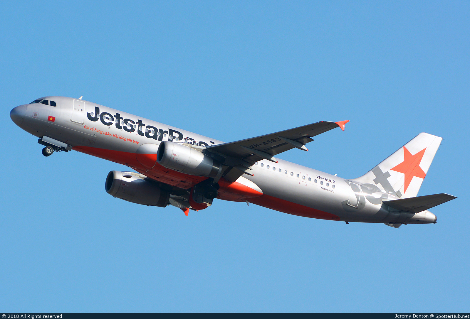 Photo of VN-A563 - Airbus A320-232 operated by Jetstar Pacific Airlines