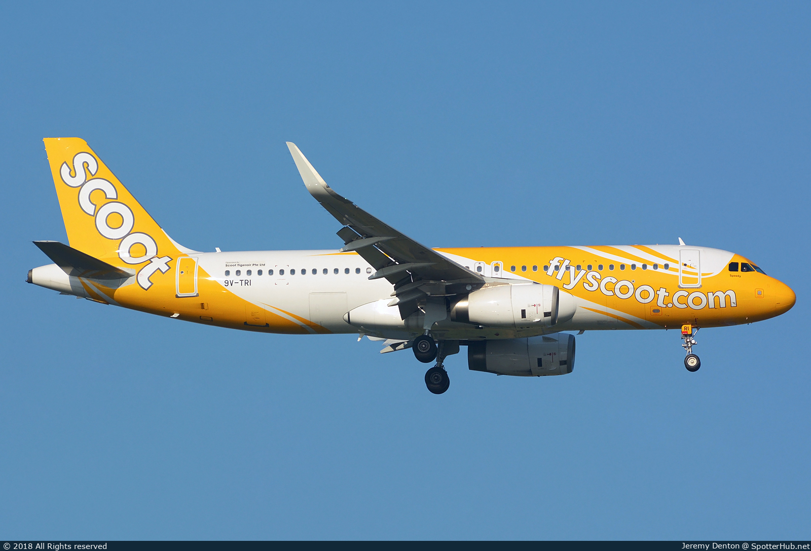 Photo of 9V-TRI - Airbus A320-232 operated by Scoot
