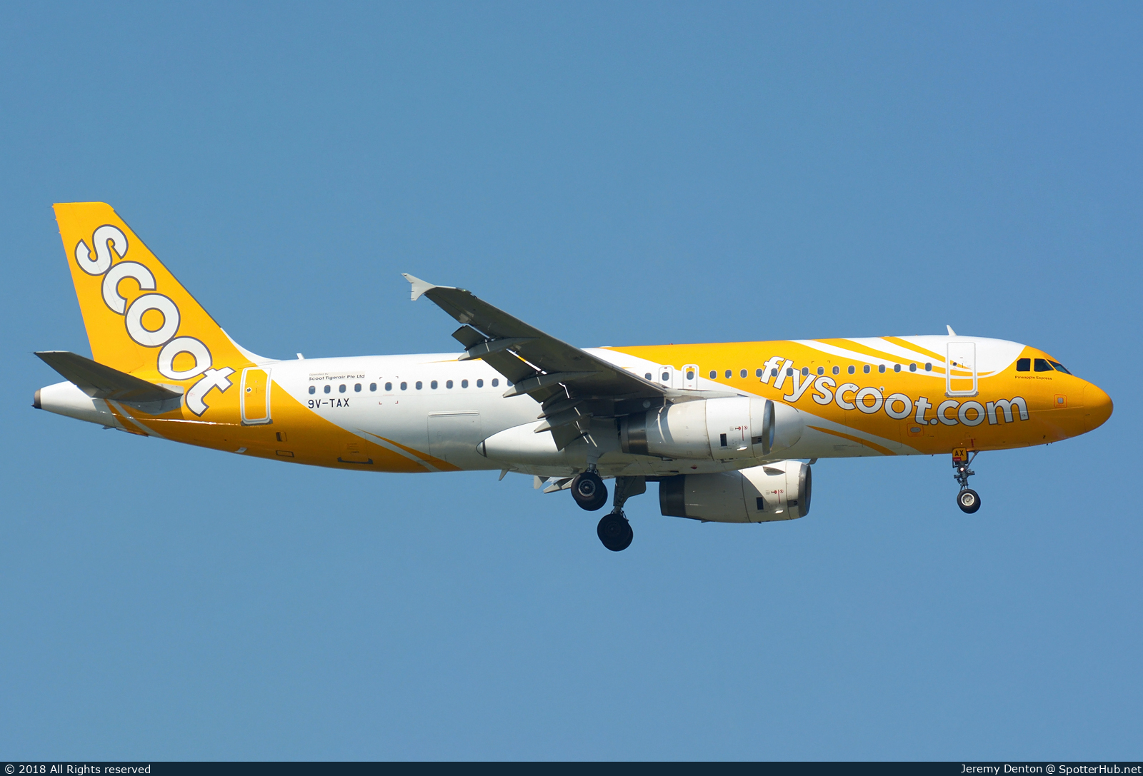 Photo of 9V-TAX - Airbus A320-232 operated by Scoot