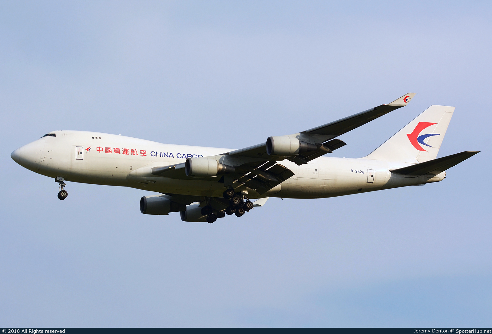 Photo of B-2426 - Boeing 747-40BF(ER) operated by China Cargo Airlines