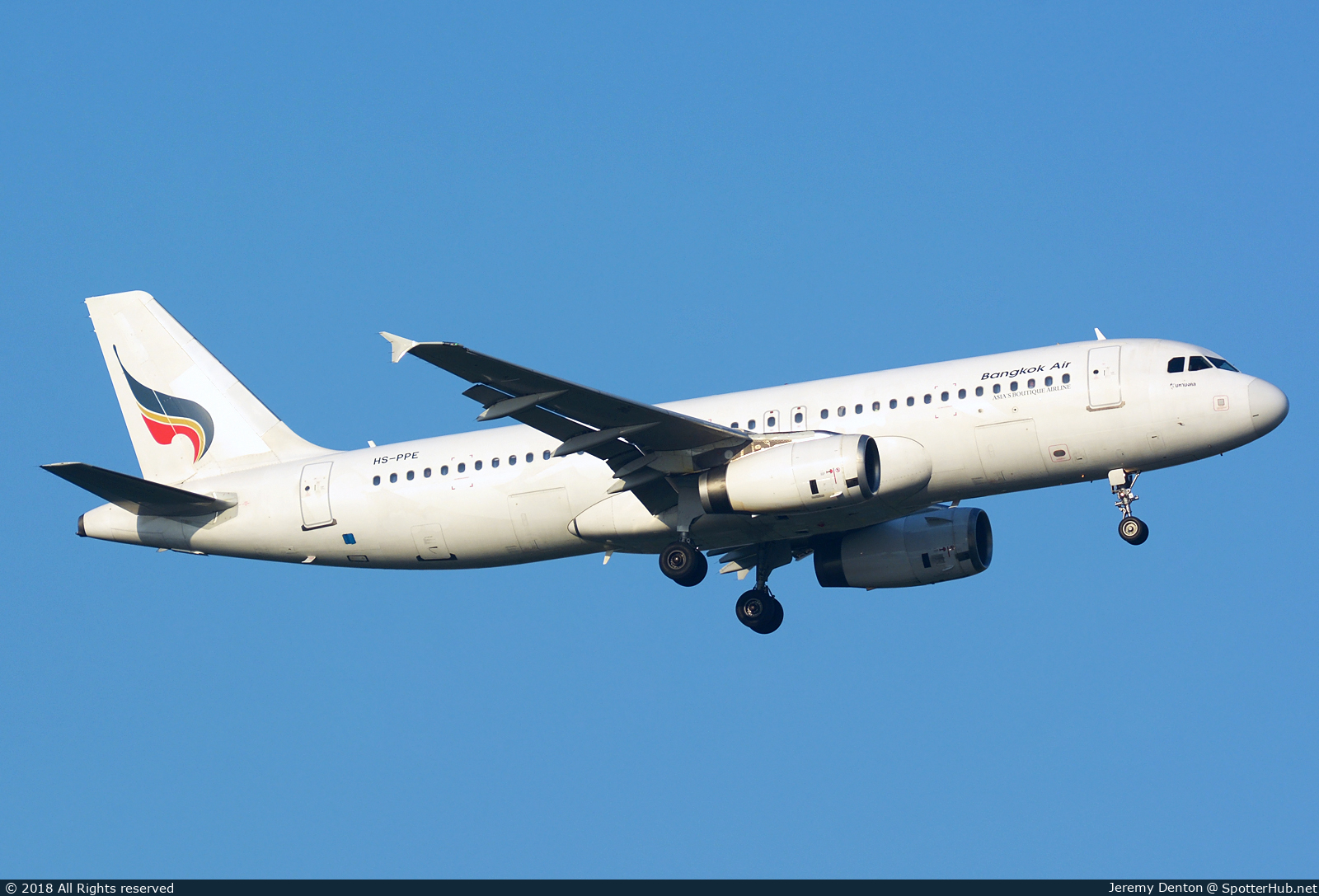 Photo of HS-PPE - Airbus A320-232 operated by Bangkok Airways