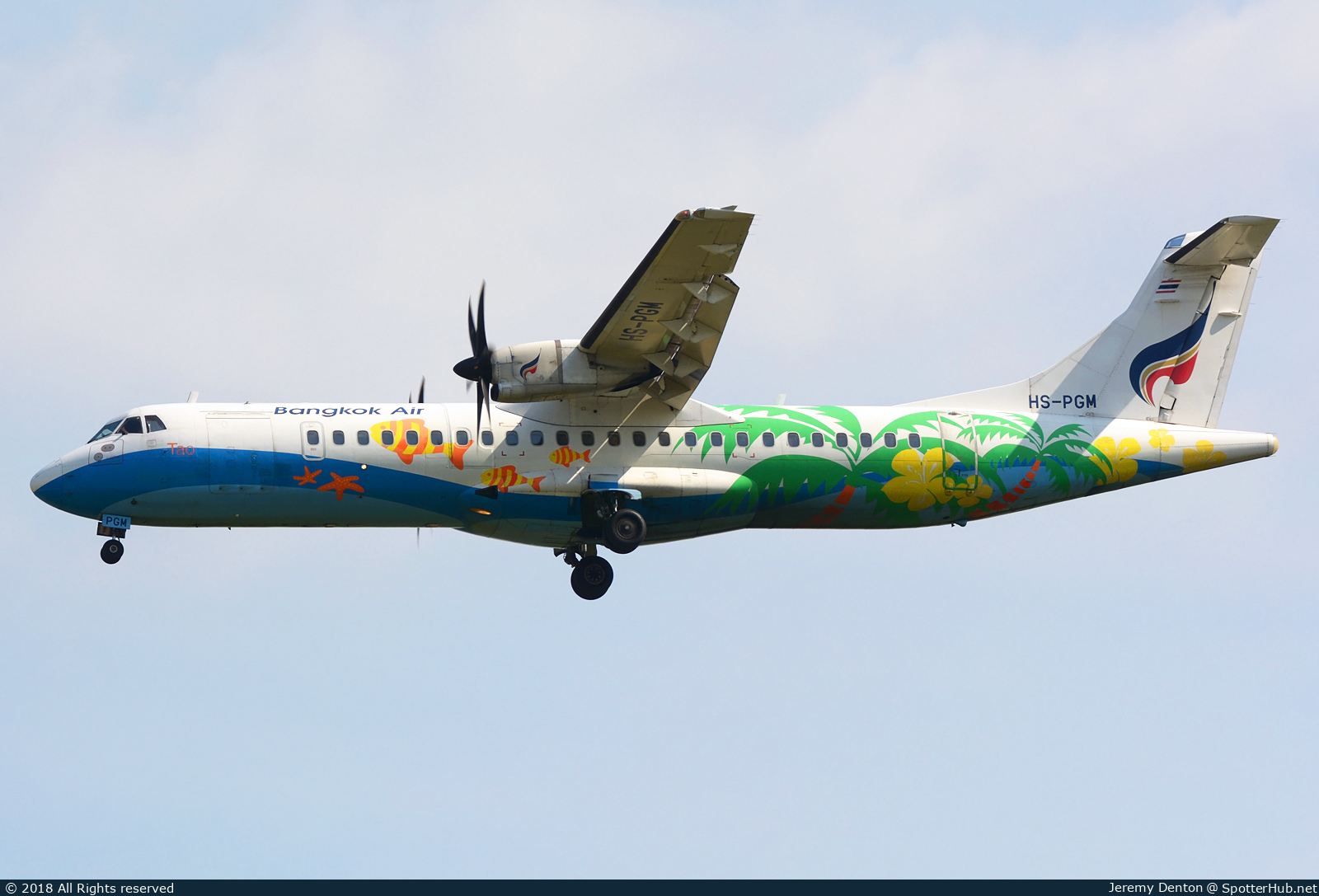 Photo of HS-PGM - ATR 72-500 operated by Bangkok Airways