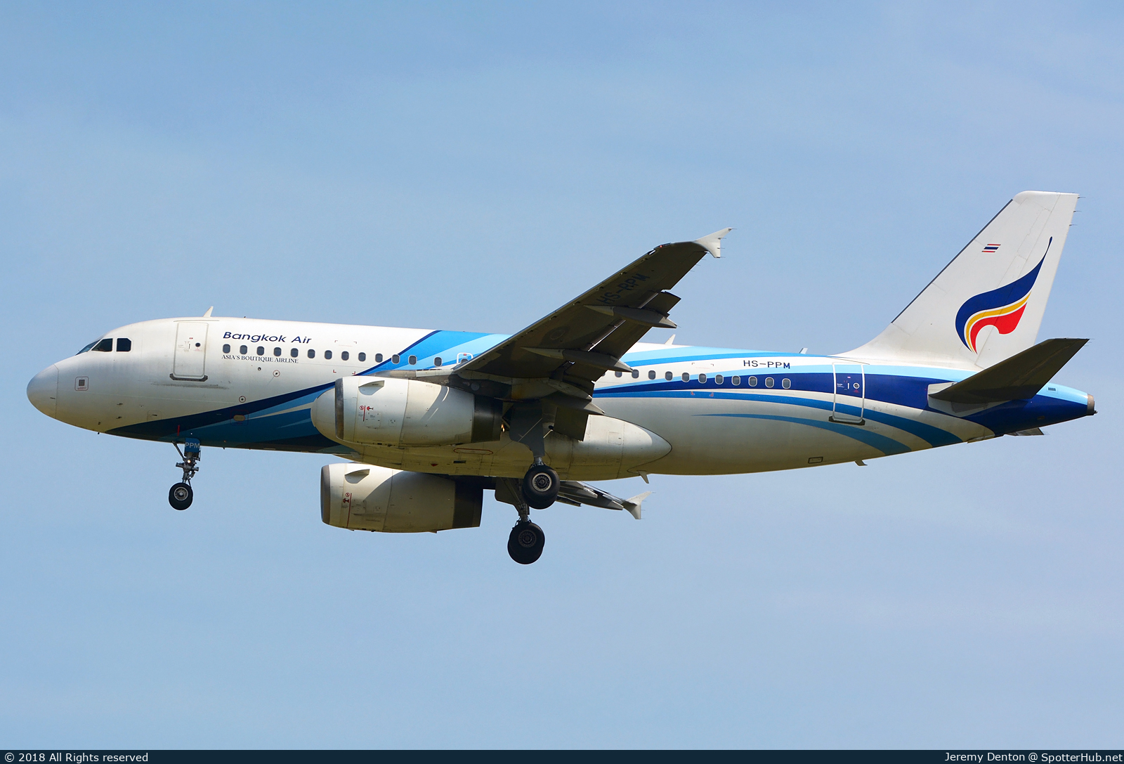 Photo of HS-PPM - Airbus A319-132 operated by Bangkok Airways