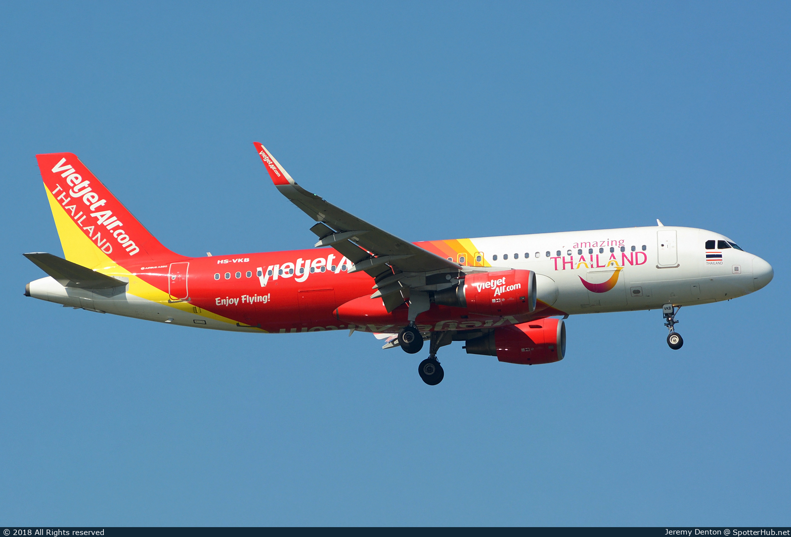 Photo of HS-VKB - Airbus A320-214 operated by Thai VietJet Air
