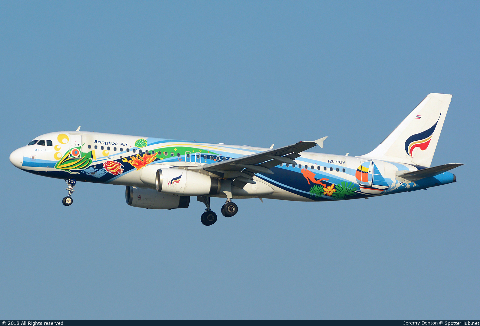 Photo of HS-PGV - Airbus A320-232 operated by Bangkok Airways