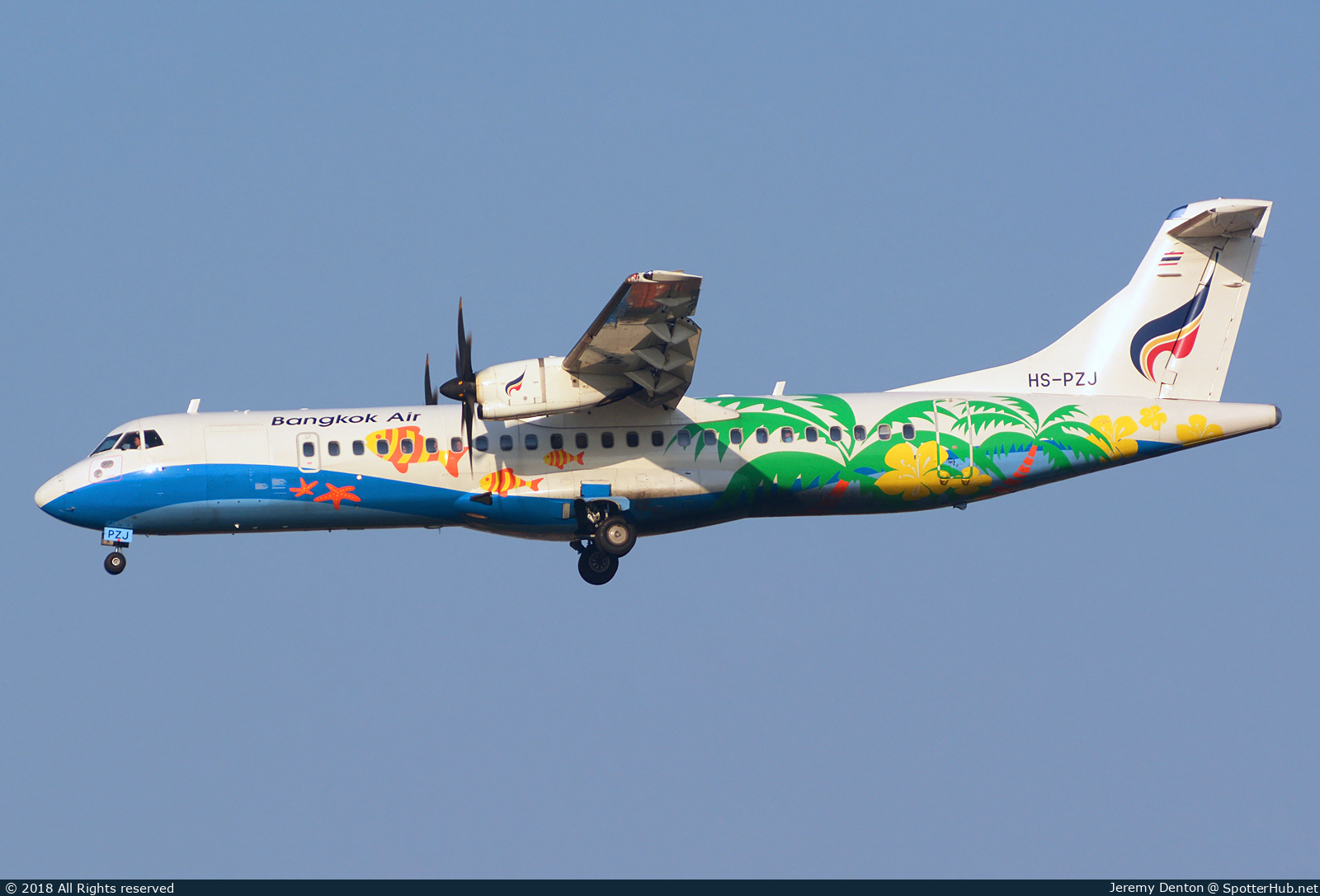 Photo of HS-PZJ - ATR 72-600 operated by Bangkok Airways