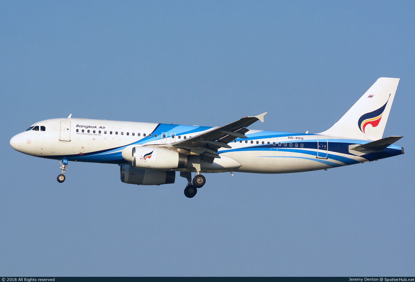 Photo of HS-PPO - Airbus A320-232 operated by Bangkok Airways