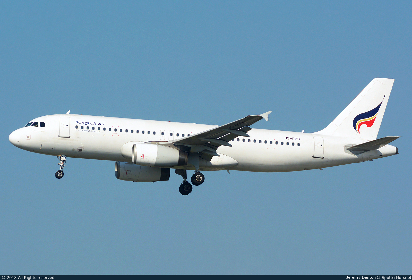 Photo of HS-PPD - Airbus A320-232 operated by Bangkok Airways