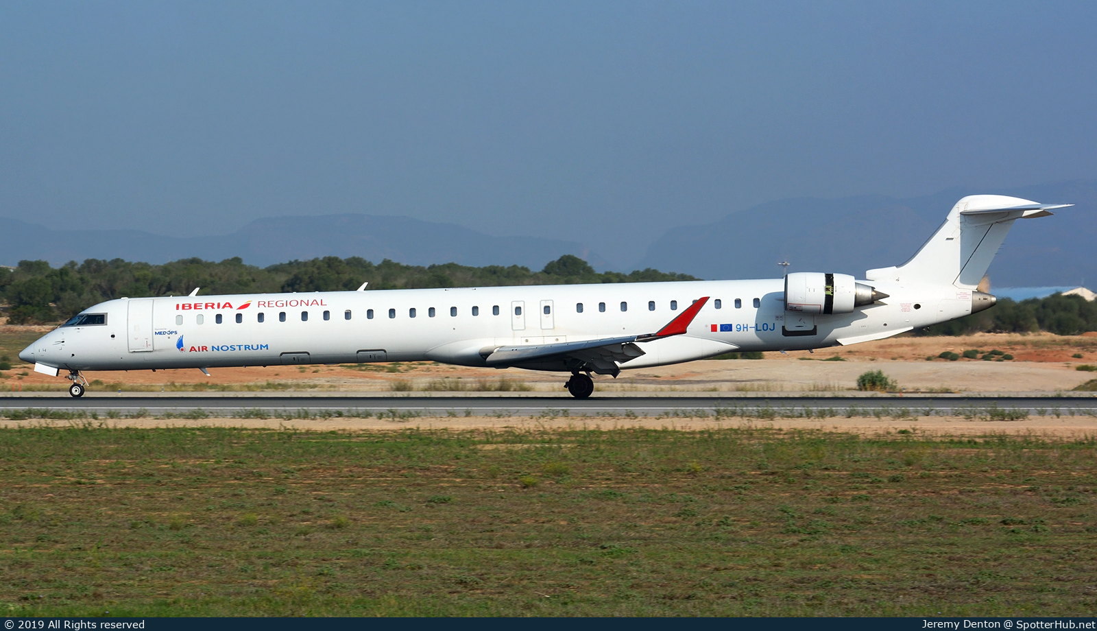 Photo of 9H-LOJ - Bombardier CRJ-1000 operated by Iberia Regional (opb Air Nostrum)