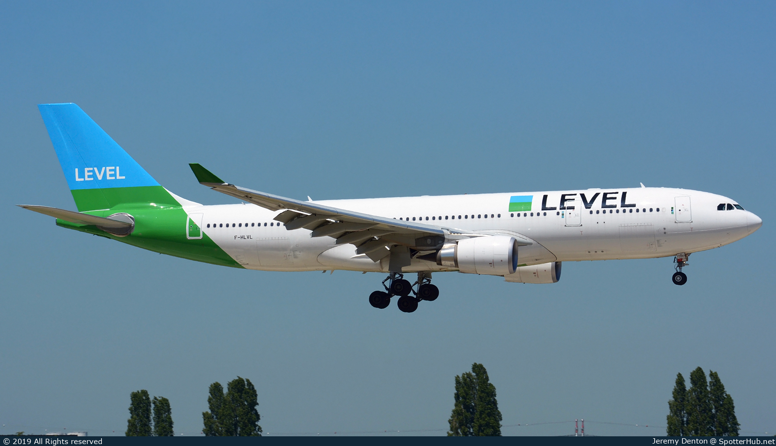 Photo of F-HLVL - Airbus A330-202 operated by LEVEL (opb OpenSkies)