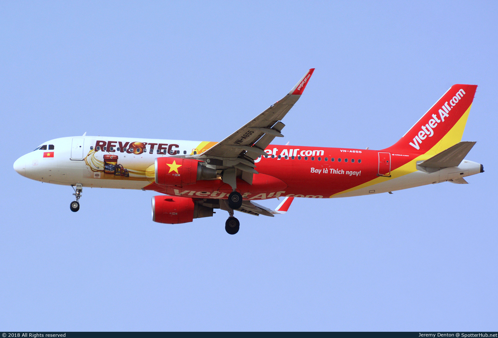 Photo of VN-A655 - Airbus A320-214 operated by VietJet Air