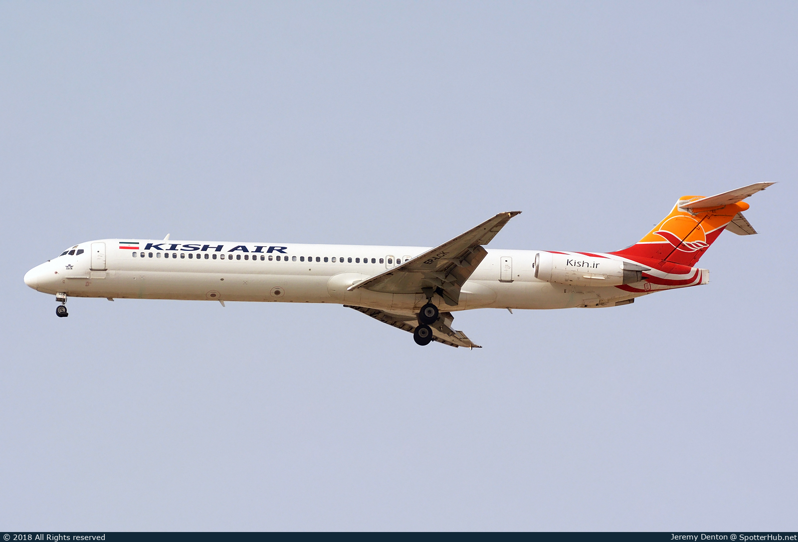 Photo of EP-LCK - McDonnell Douglas MD-82 operated by Kish Air