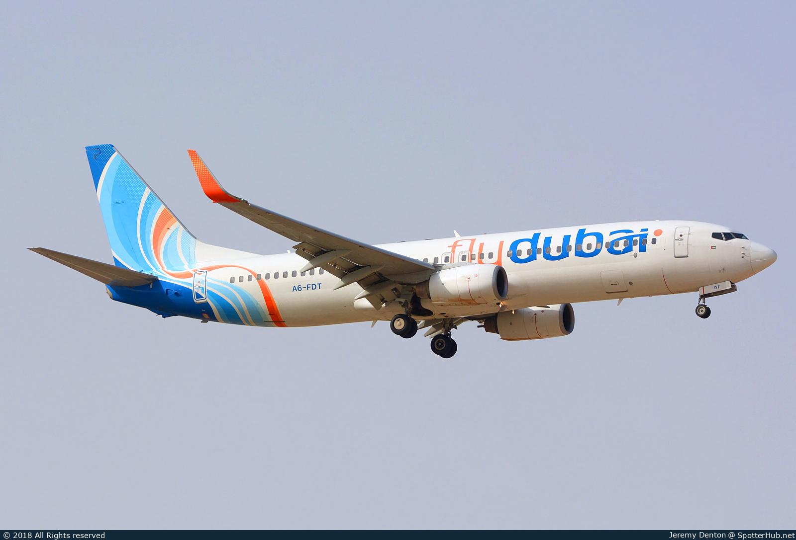 Photo of A6-FDT - Boeing 737-8KN operated by flydubai