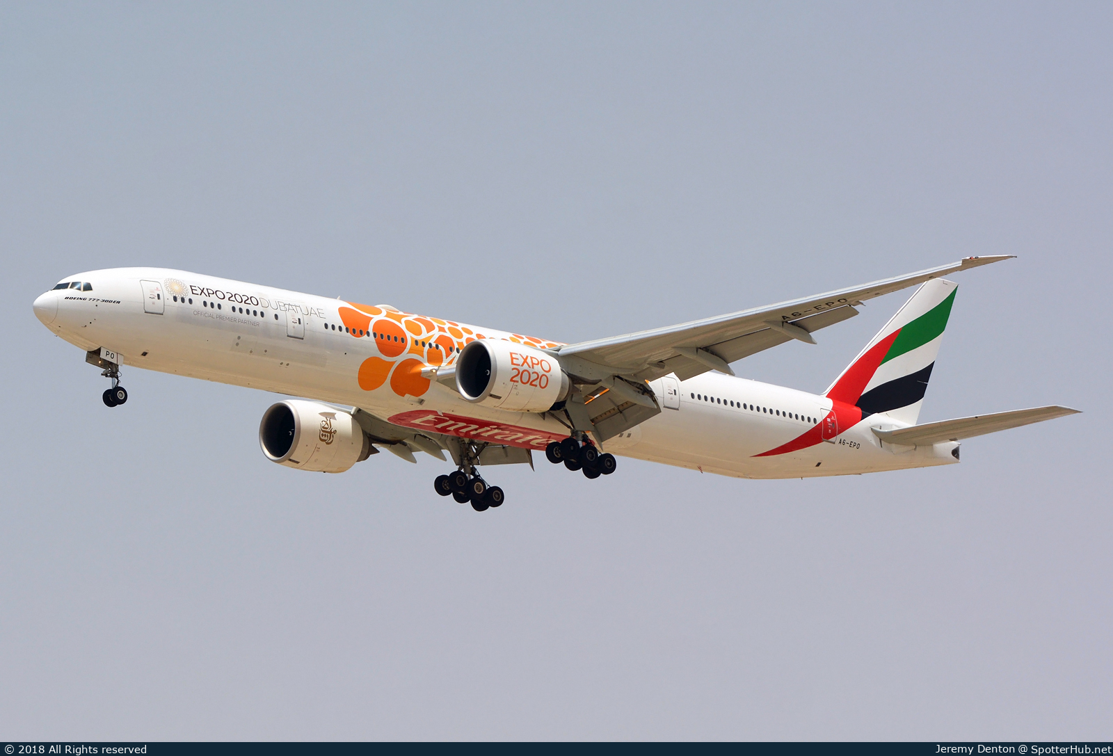 Photo of A6-EPO - Boeing 777-31H(ER) operated by Emirates