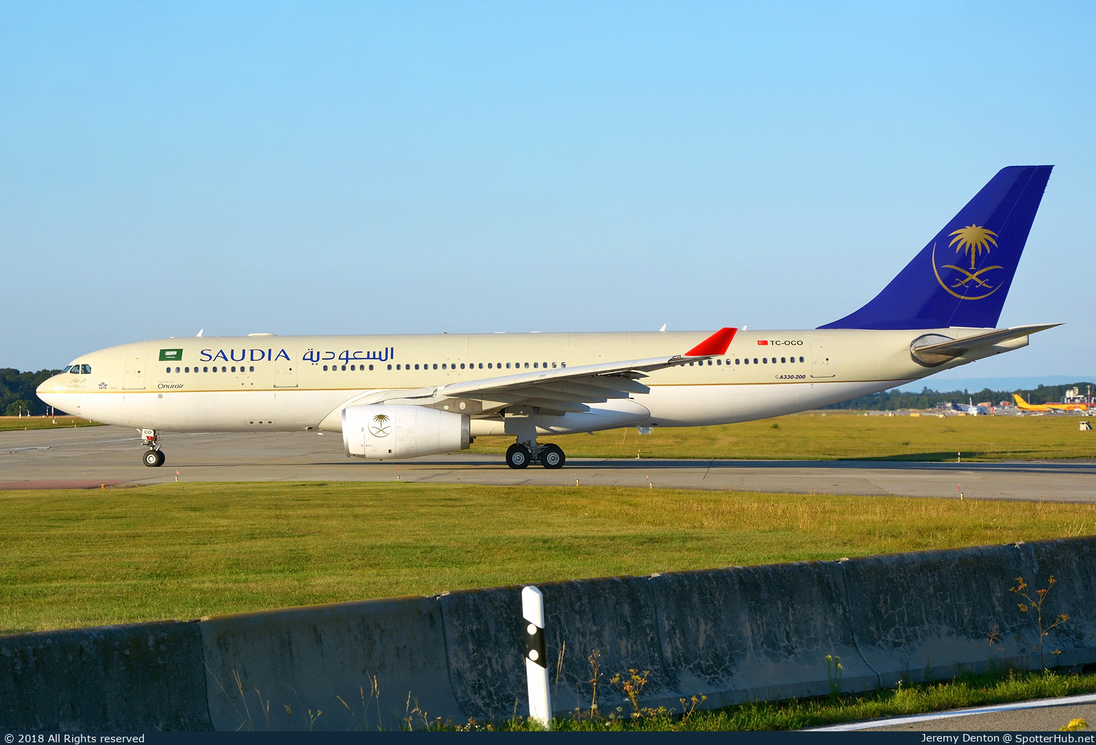 Photo of TC-OCO - Airbus A330-243 operated by Saudia (opb Onur Air)