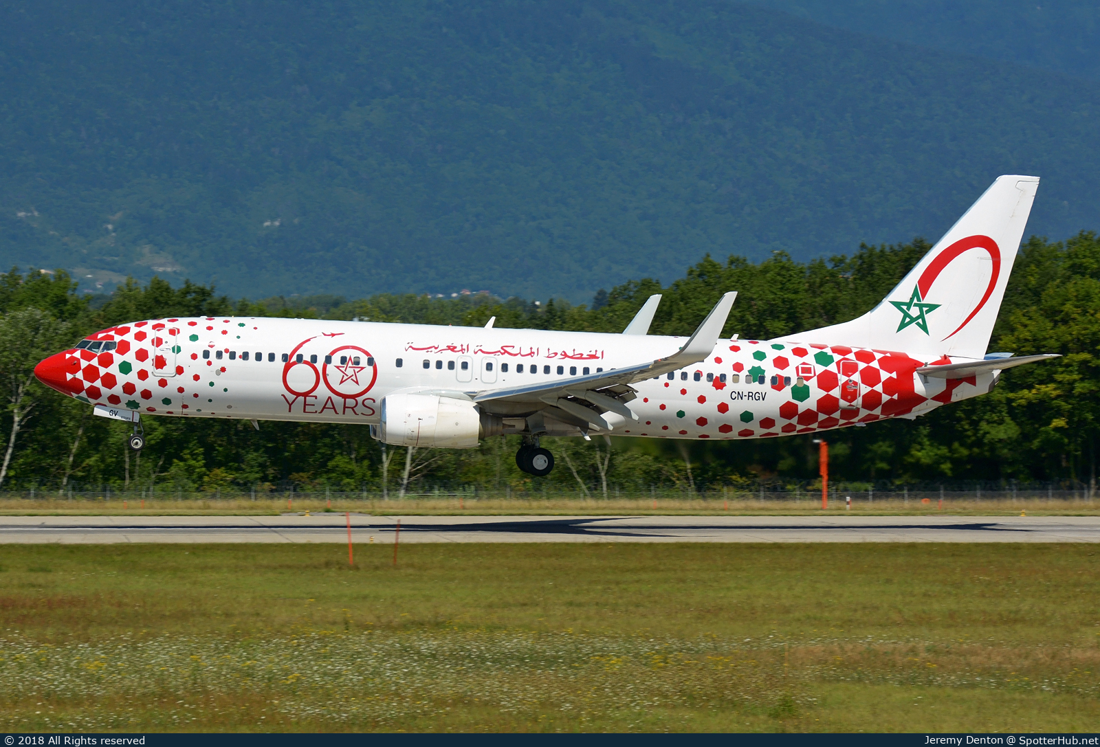 Photo of CN-RGV - Boeing 737-85P operated by Royal Air Maroc