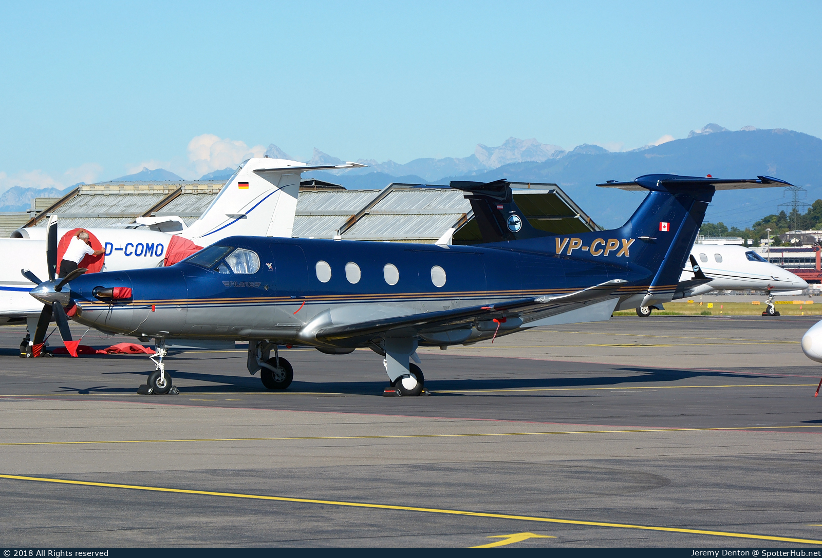 Photo of VP-CPX - Pilatus PC-12/47 operated by Private