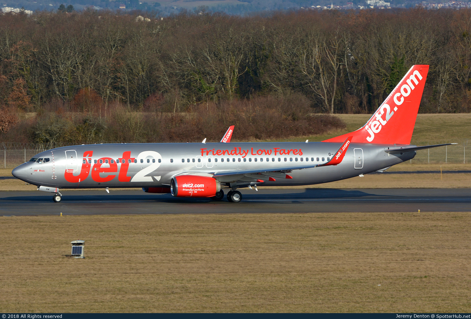 Photo of G-JZHW - Boeing 737-8MG operated by Jet2