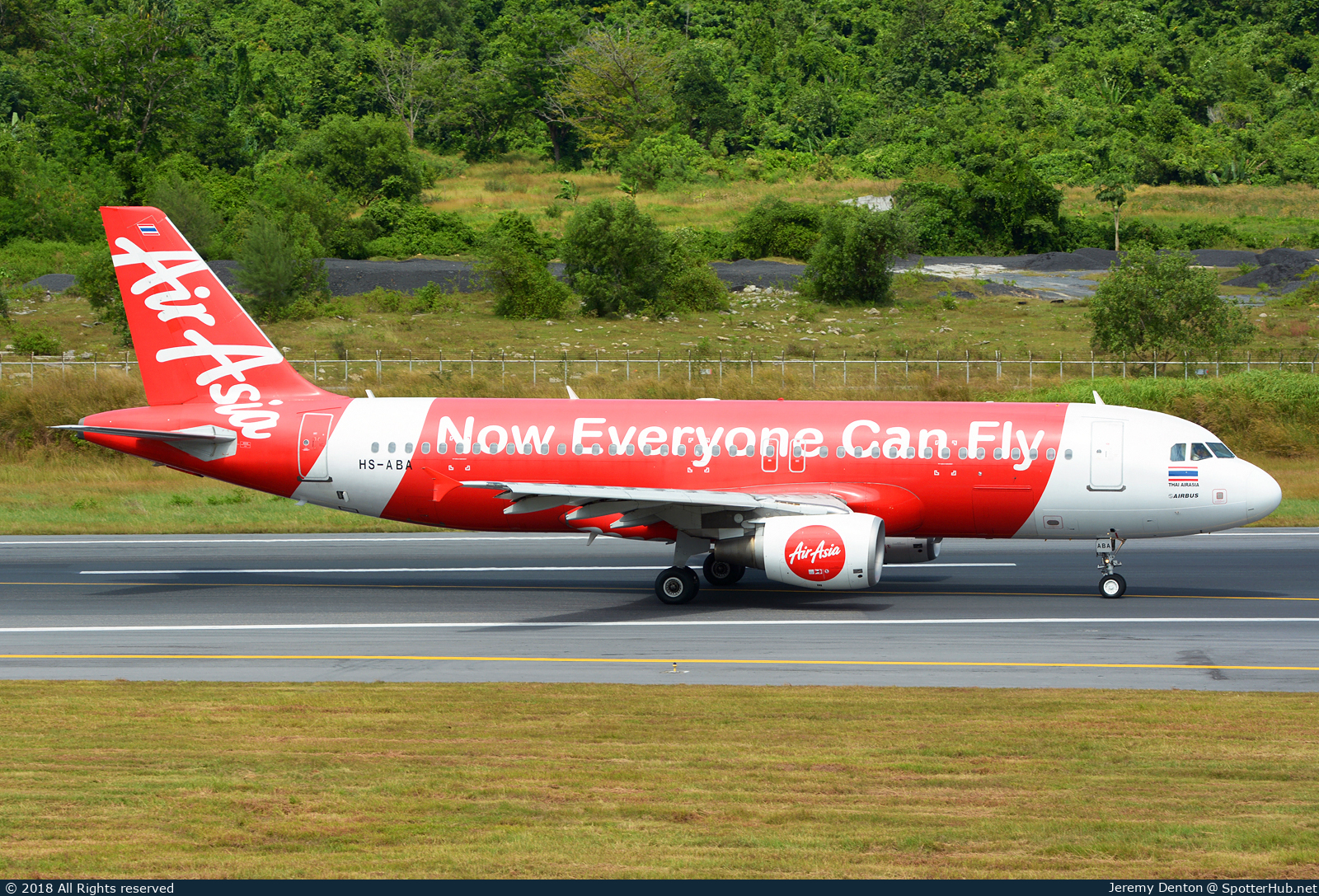 Photo of HS-ABA - Airbus A320-216 operated by Thai AirAsia