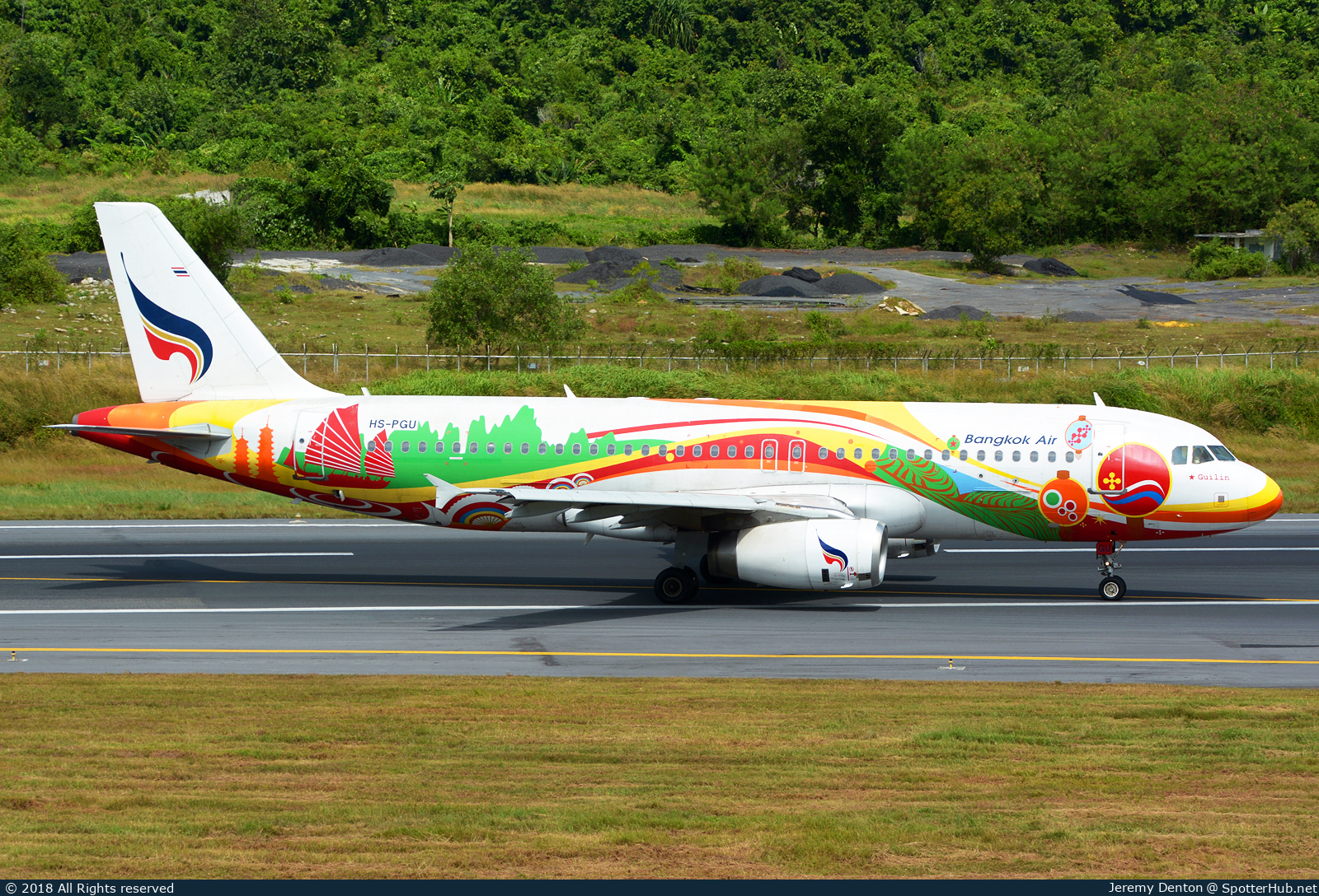Photo of HS-PGU - Airbus A320-232 operated by Bangkok Airways