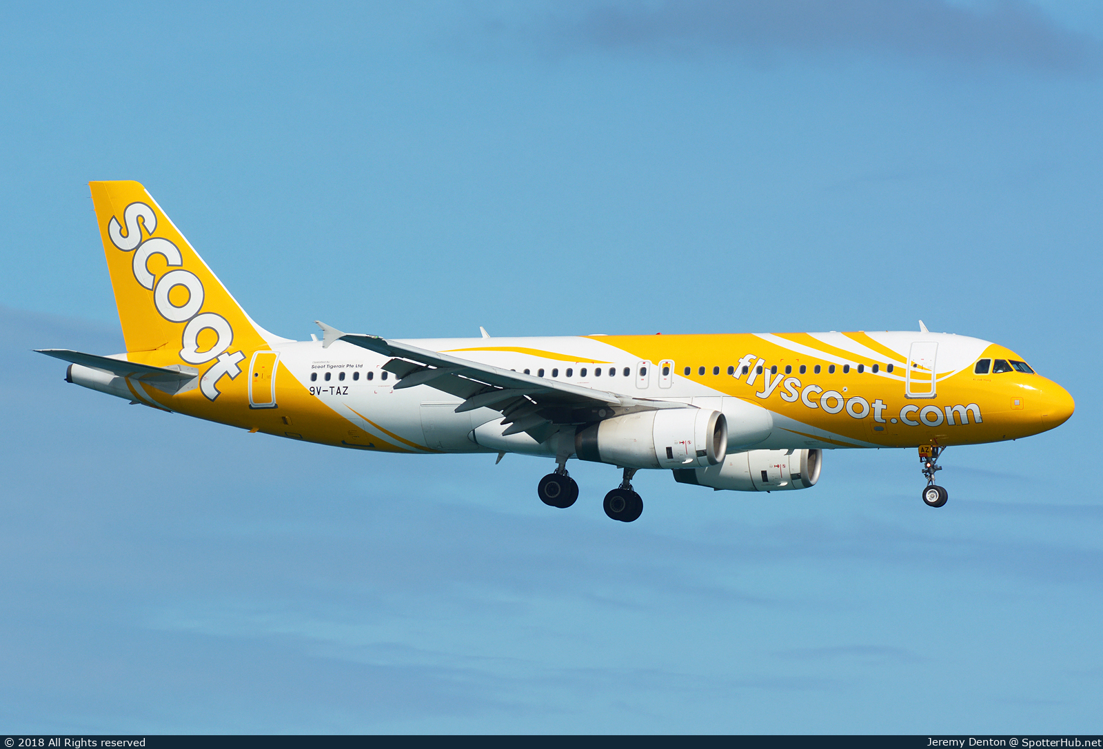 Photo of 9V-TAZ - Airbus A320-232 operated by Scoot