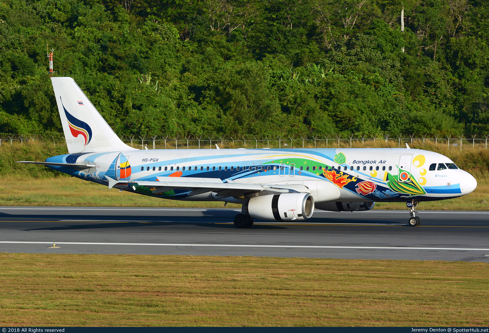 Photo of HS-PGV - Airbus A320-232 operated by Bangkok Airways