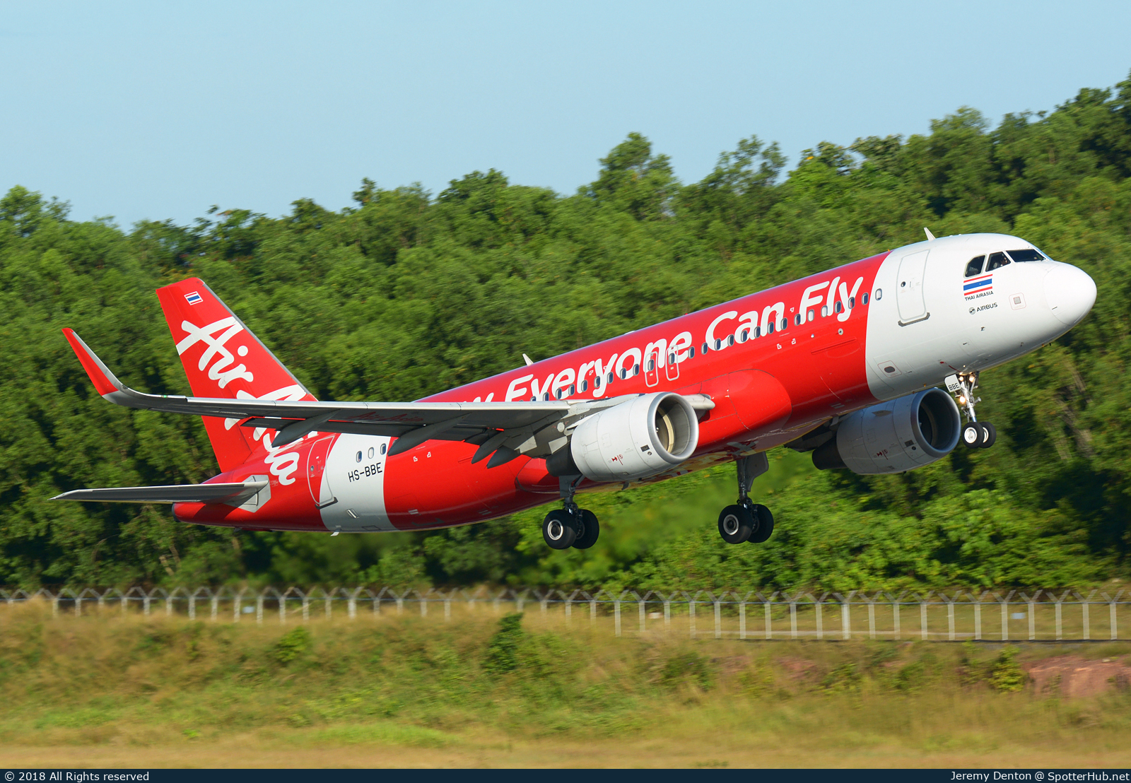 Photo of HS-BBE - Airbus A320-216 operated by Thai AirAsia