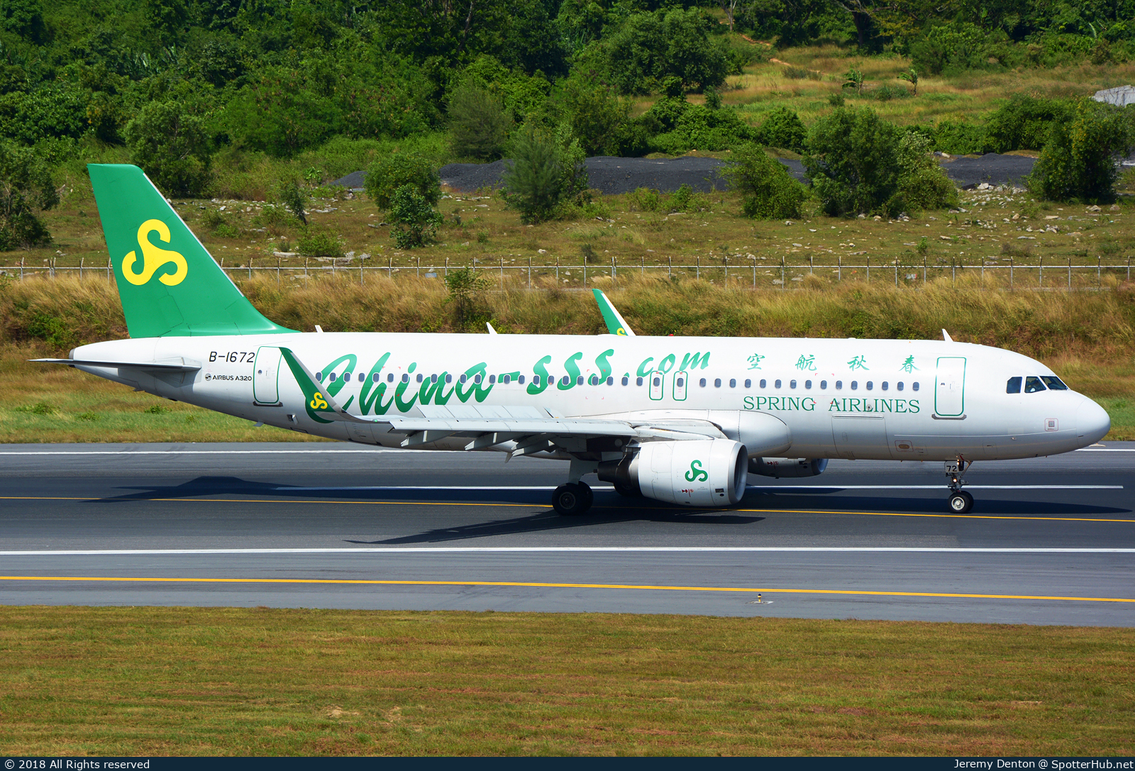 Photo of B-1672 - Airbus A320-214 operated by Spring Airlines