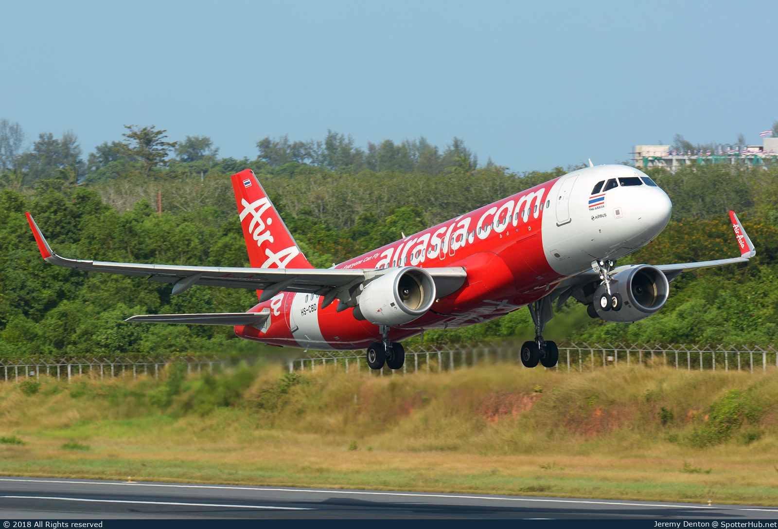 Photo of HS-CBD - Airbus A320-216 operated by Thai AirAsia