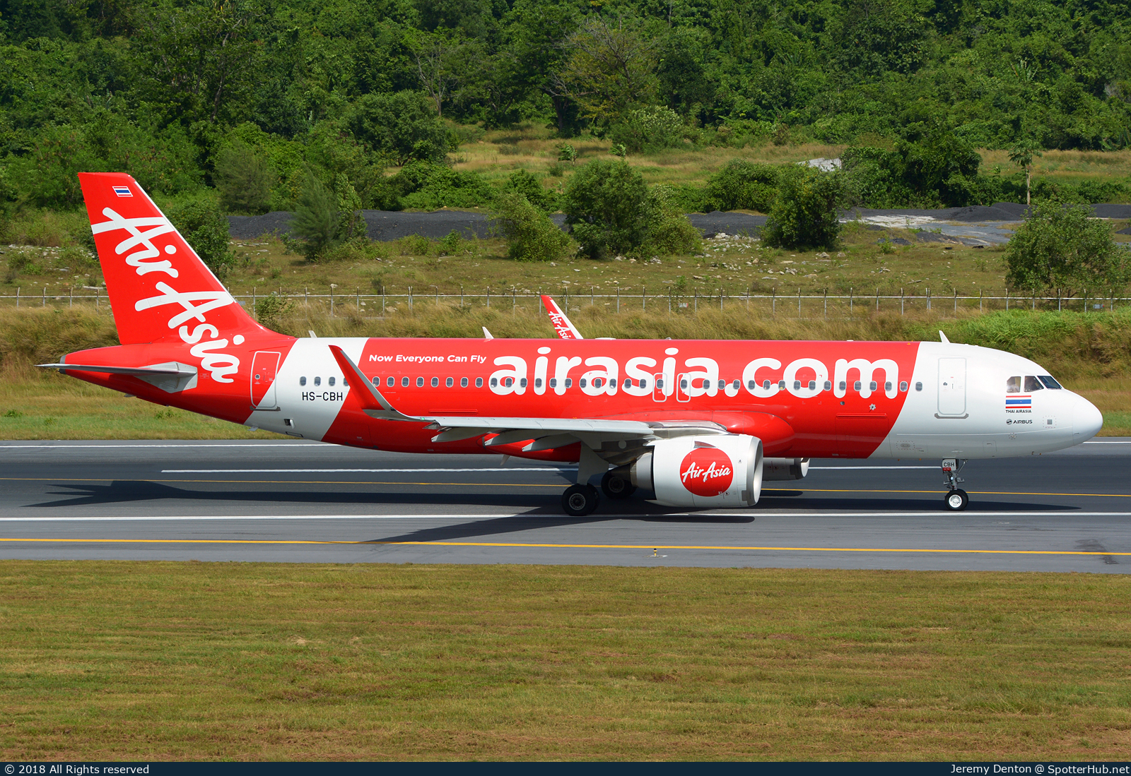 Photo of HS-CBH - Airbus A320-251N operated by Thai AirAsia