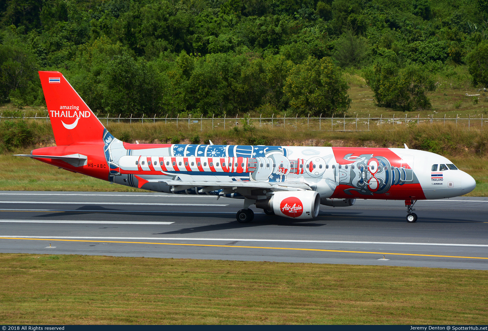 Photo of HS-ABC - Airbus A320-216 operated by Thai AirAsia