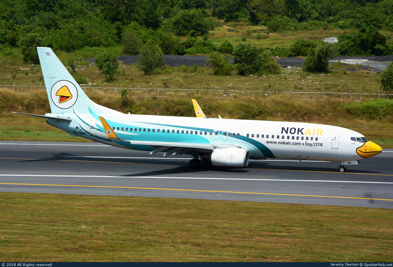 Photo of HS-DBO - Boeing 737-8AS operated by Nok Air