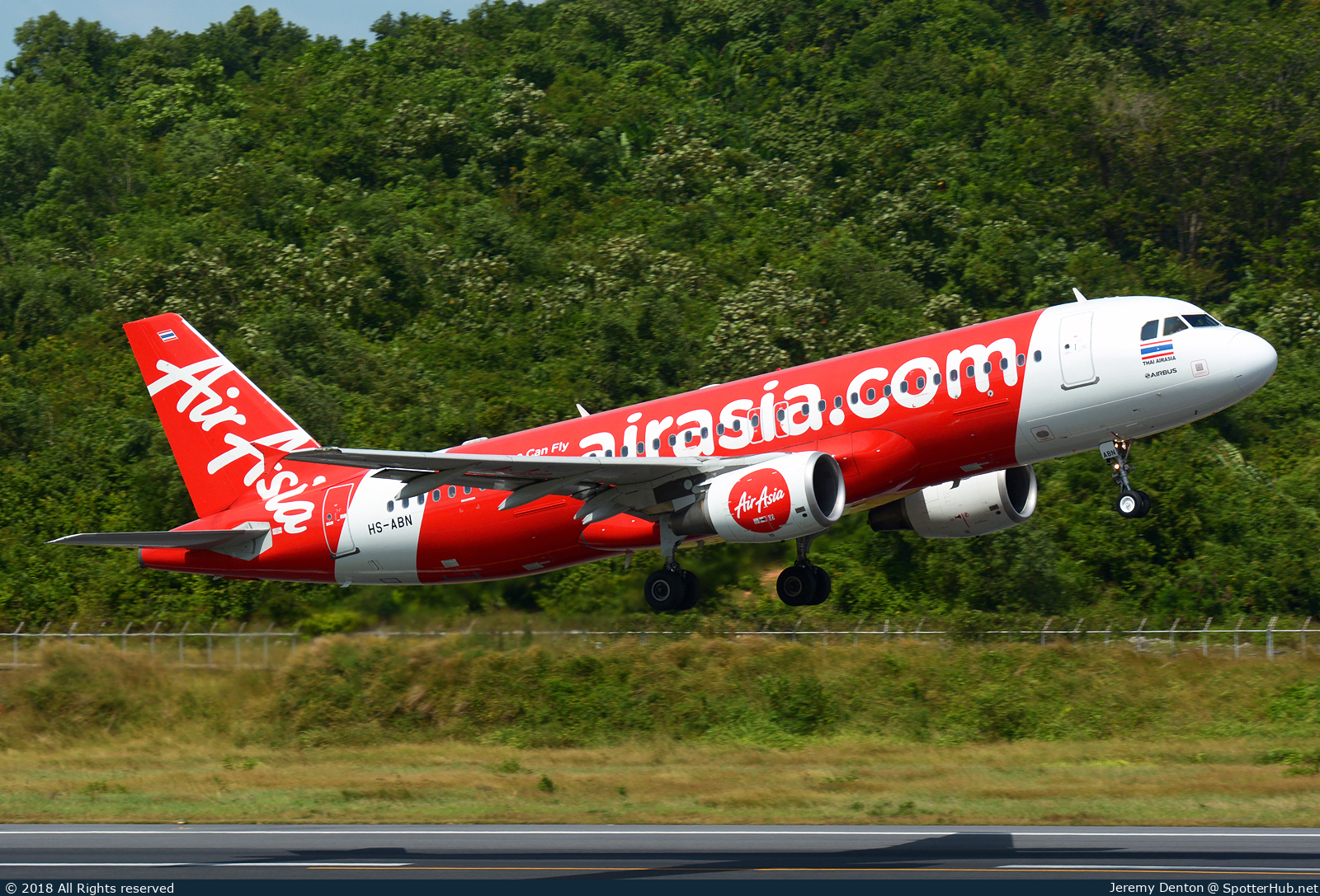 Photo of HS-ABN - Airbus A320-216 operated by Thai AirAsia
