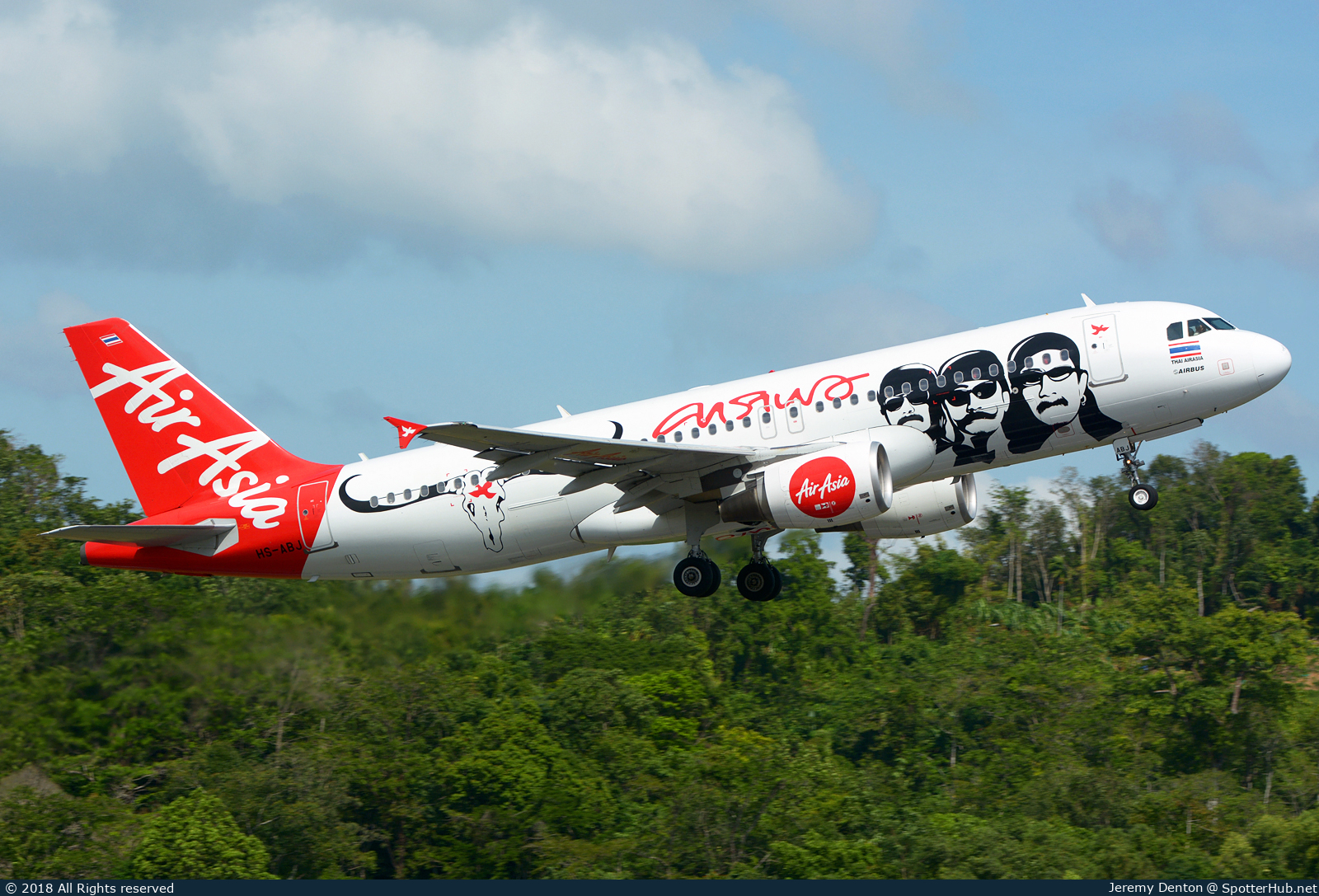 Photo of HS-ABJ - Airbus A320-216 operated by Thai AirAsia