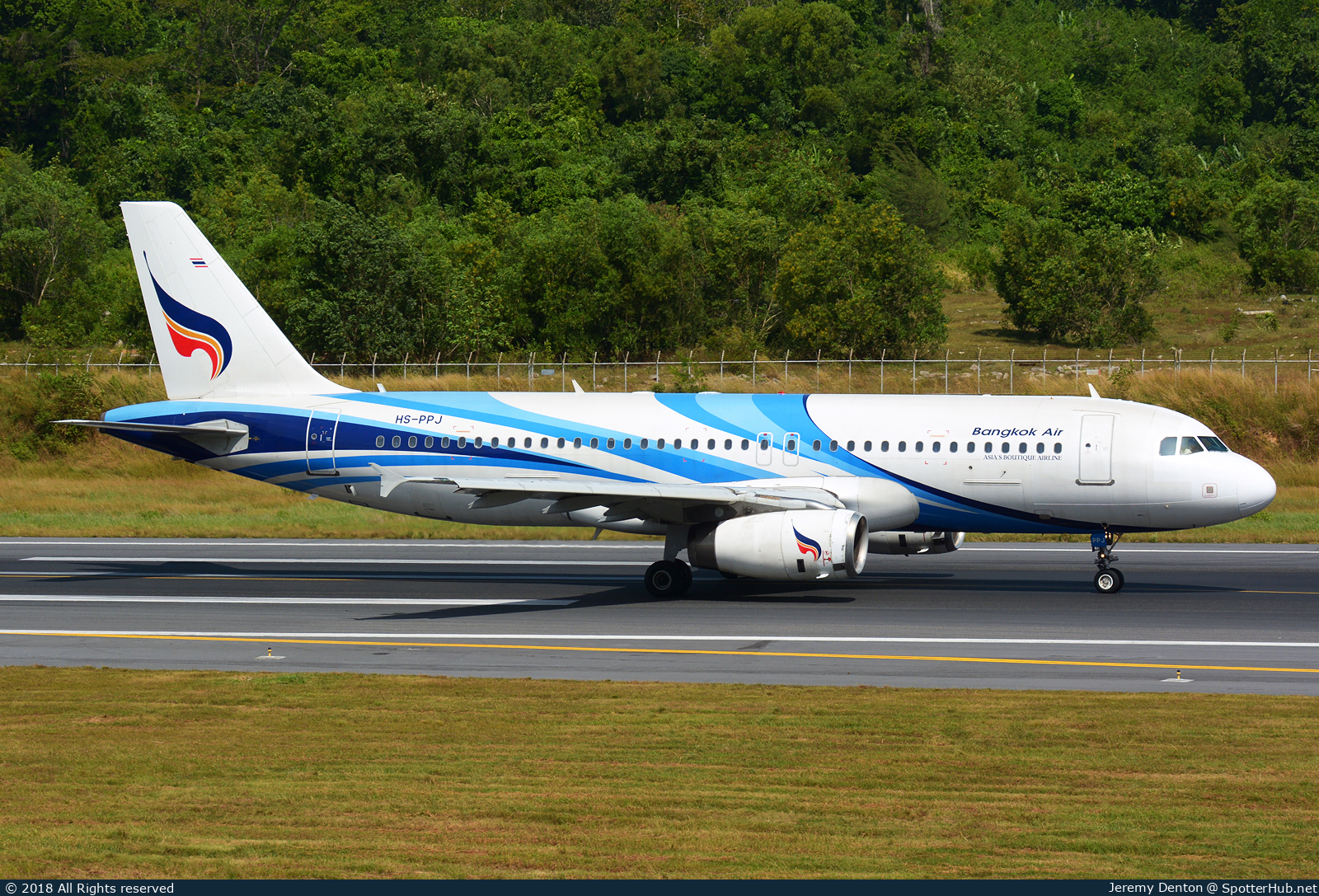 Photo of HS-PPJ - Airbus A320-232 operated by Bangkok Airways