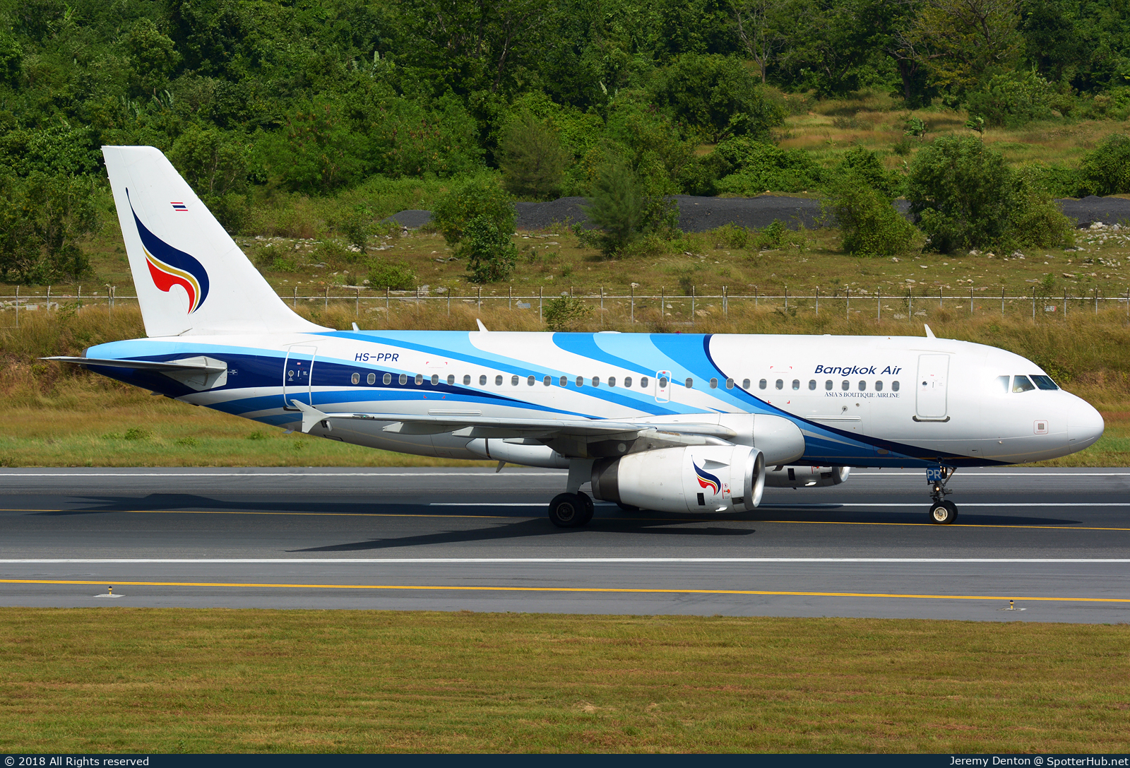 Photo of HS-PPR - Airbus A319-132 operated by Bangkok Airways