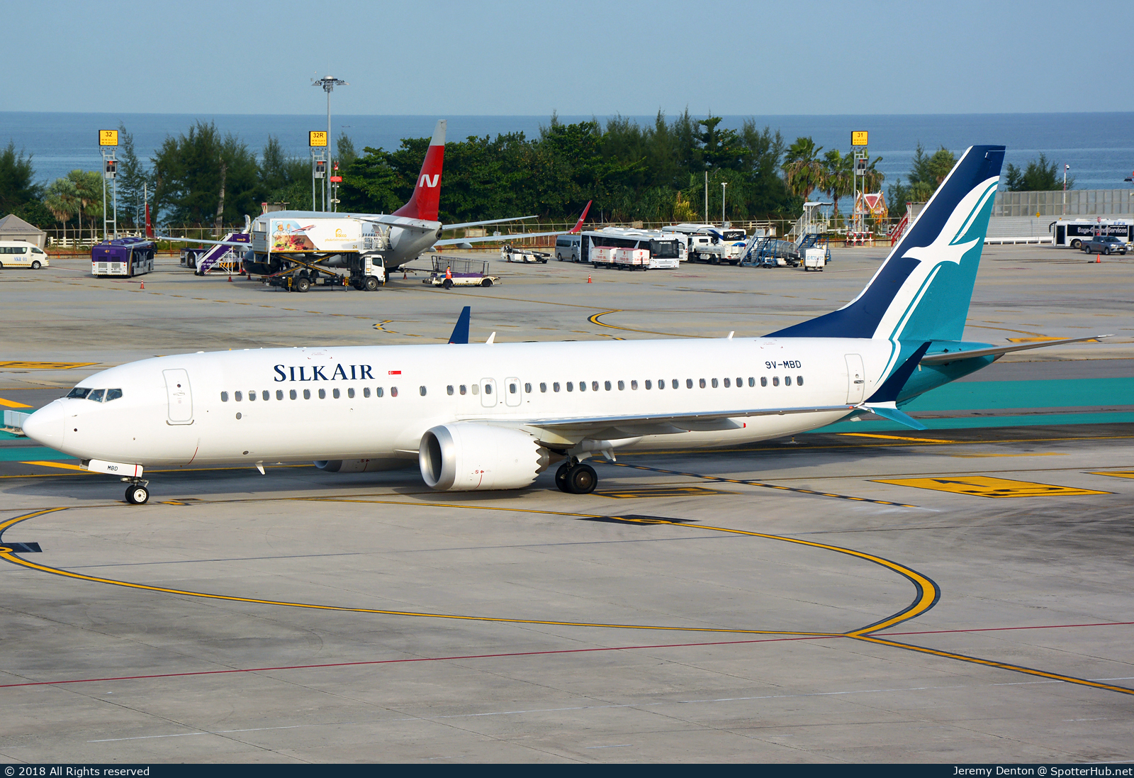 Photo of 9V-MBD - Boeing 737 MAX 8 operated by SilkAir