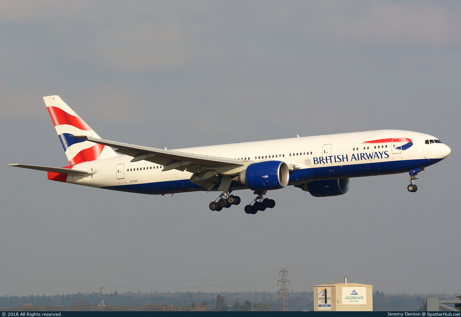 Photo of G-VIIC - Boeing 777-236(ER) operated by British Airways